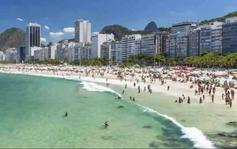 Praia Ha 5Min A Pe! Varanda Alta Com Vista! Piscina, Academia, Portaria 24Hrs, Shopping Ao Lado! Rio de Janeiro Exterior photo